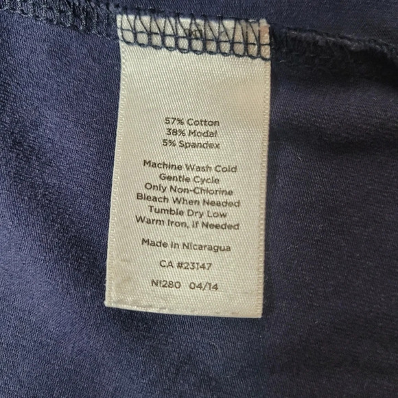 Talbots Dark Blue Tank Top sz S - Picture 6 of 8